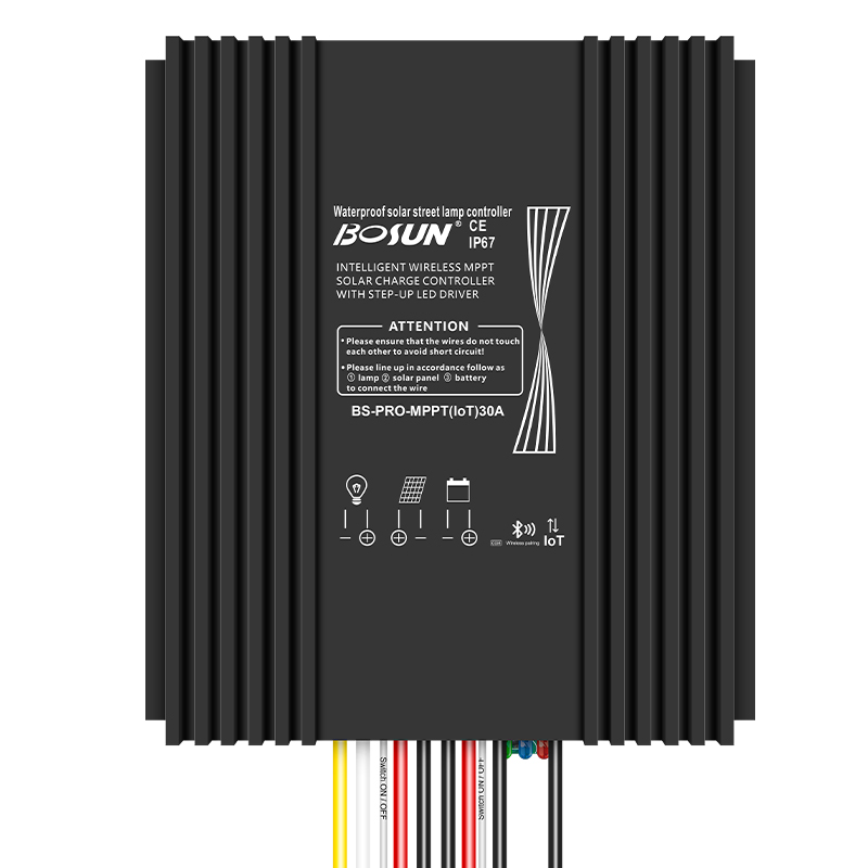 Controlador de carga solar BOSUN 50mA MPPT 8-52V